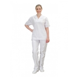 calça branca uniforme cozinha preço Parque São Jorge
