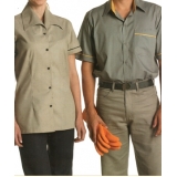 Calça de Uniforme de Brim